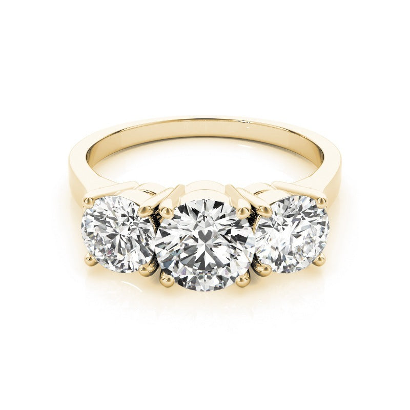 S925 Sterling Silver Diamond Ring