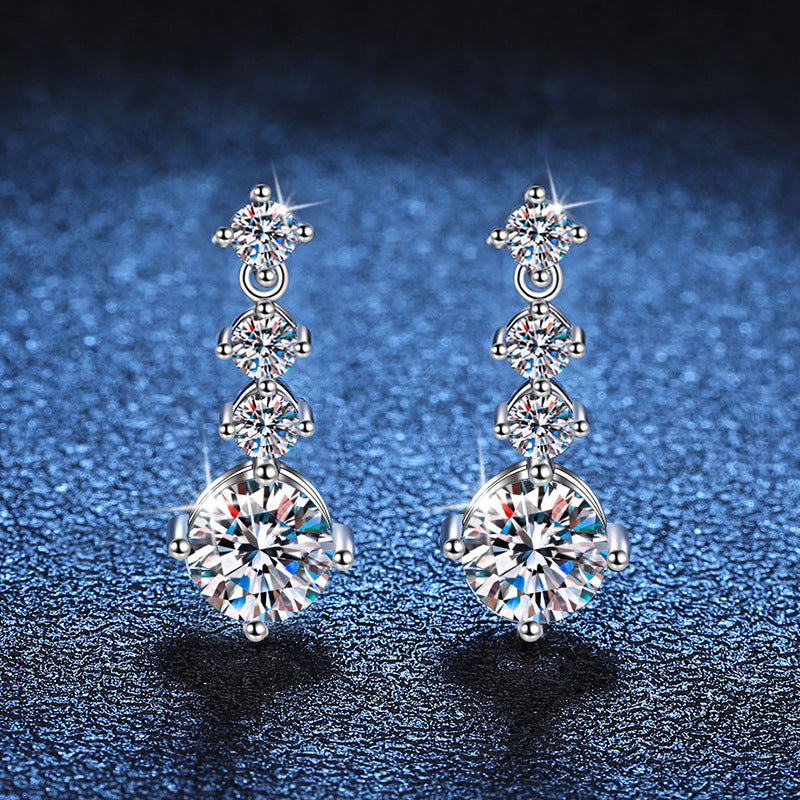 Women's Moissanite Earrings