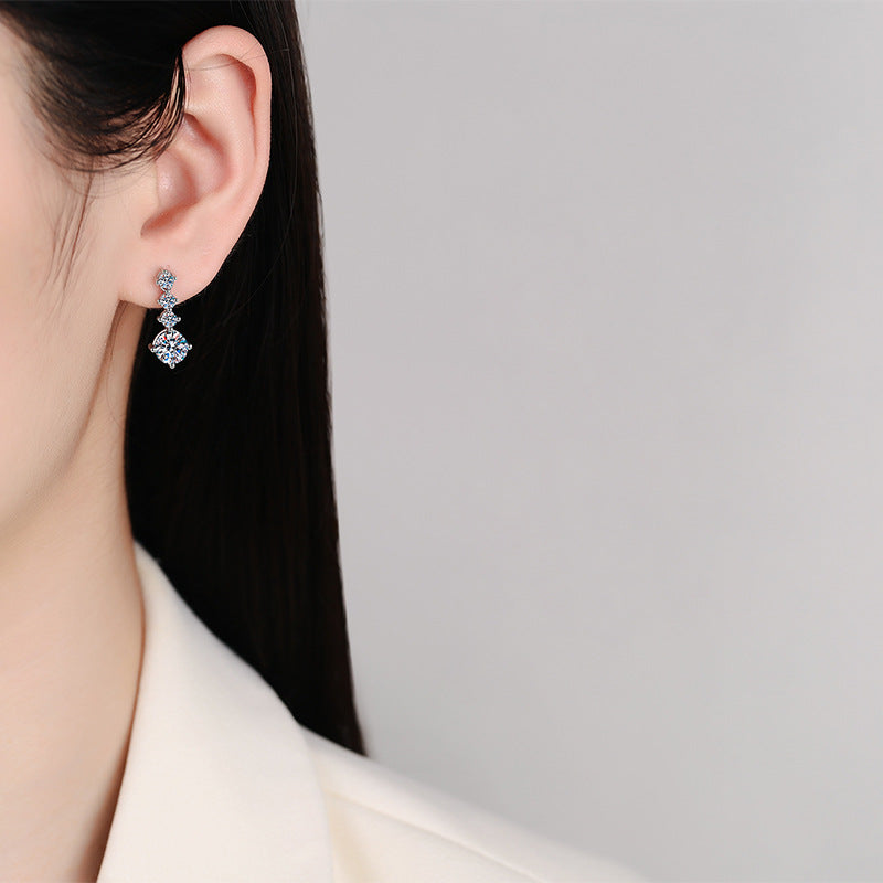 Women's Moissanite Earrings