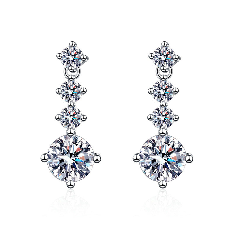 Women's Moissanite Earrings
