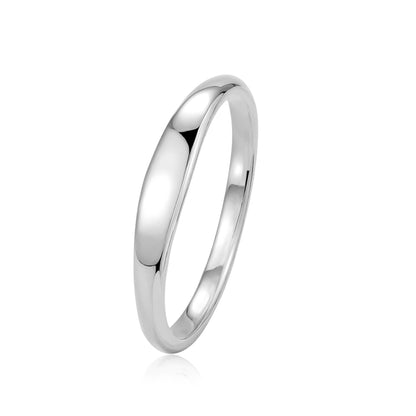 Simple And New Stainless Steel Couple Rings